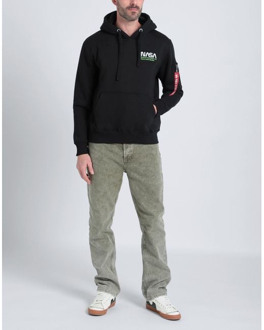 Alpha Industries Black Sweatshirt for men