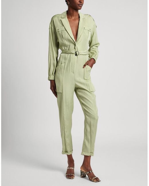 Patrizia Pepe Green Jumpsuit Lyocell