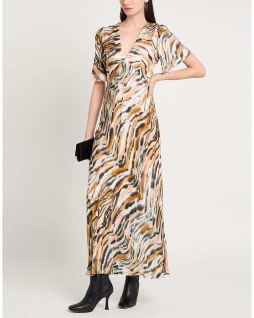 Twinset Metallic Maxi Dresses