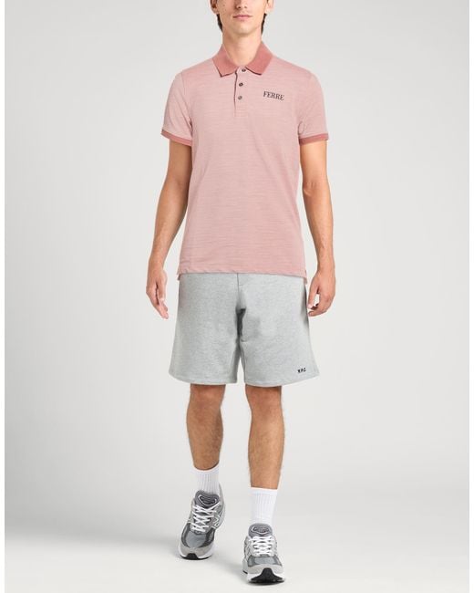 Polo Ferré de hombre de color Pink