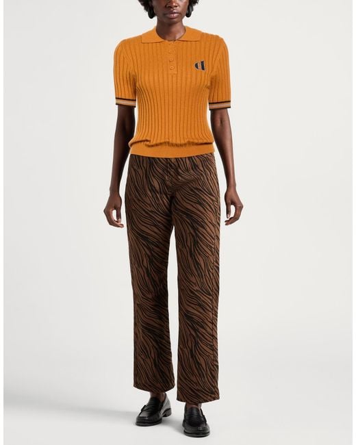 Dixie Orange Sweater Viscose, Polyester, Polyamide