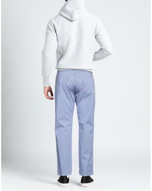 Versace Blue Trouser for men