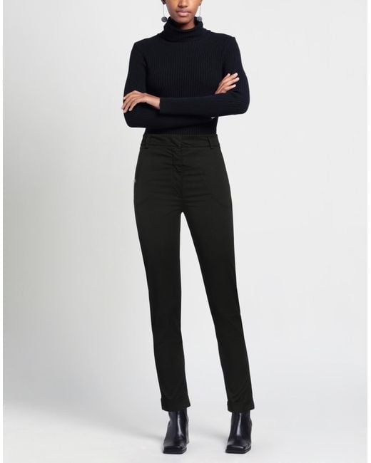Manila Grace Black Trouser