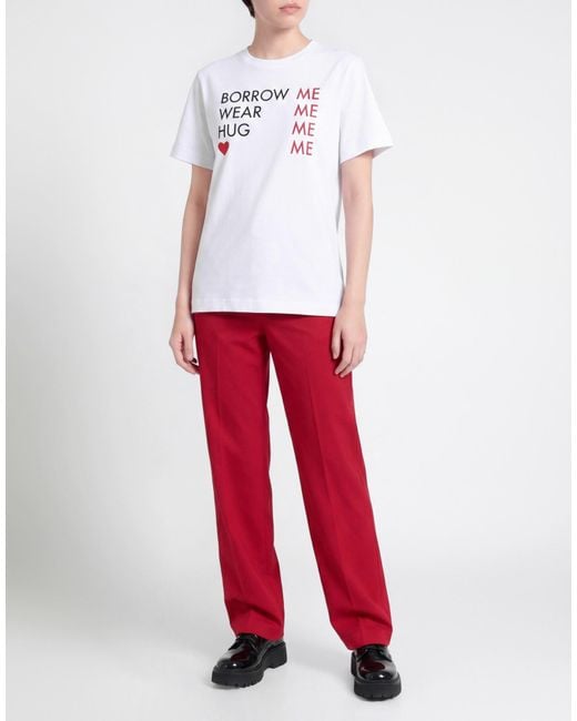 Moschino White T-Shirt Cotton