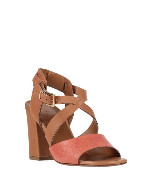 Jeannot Pink Sandals Leather