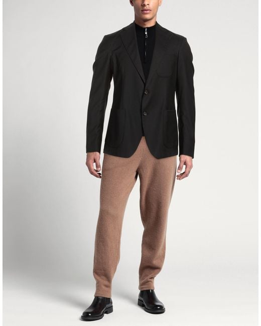 ALEX INGH Black Blazer for men