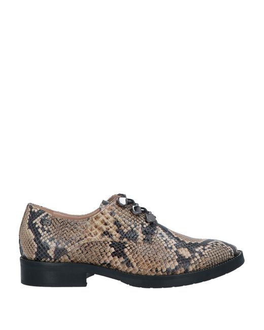 Norma J. Baker Brown Lace-up Shoes