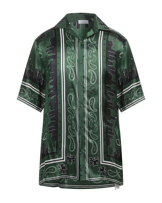 Off-White c/o Virgil Abloh Green Shirt for men