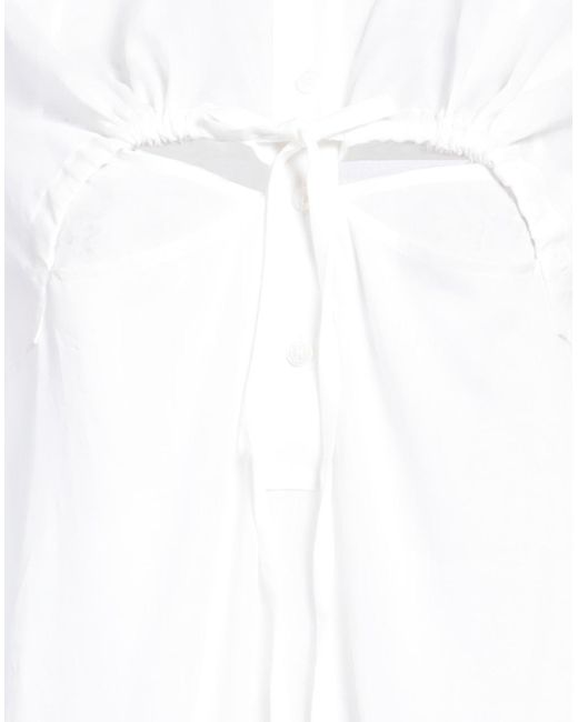 Isabelle Blanche White Mini-Kleid