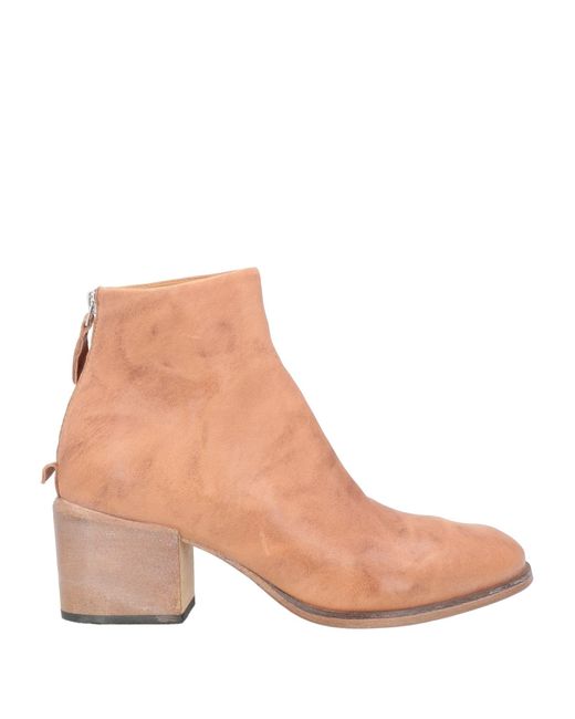 Moma Natural Ankle Boots