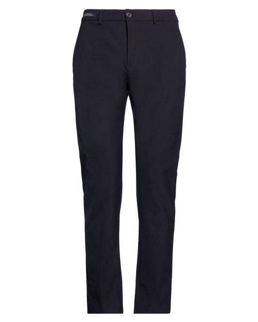 Paul & Shark Blue Midnight Pants Nylon, Elastane for men