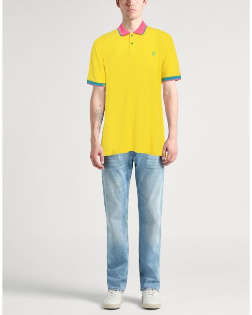 Polo Peuterey de hombre de color Yellow