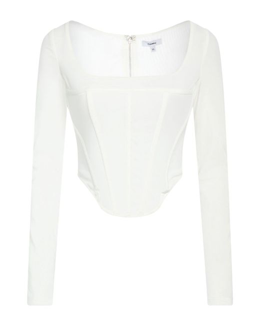 Top Miaou de color White