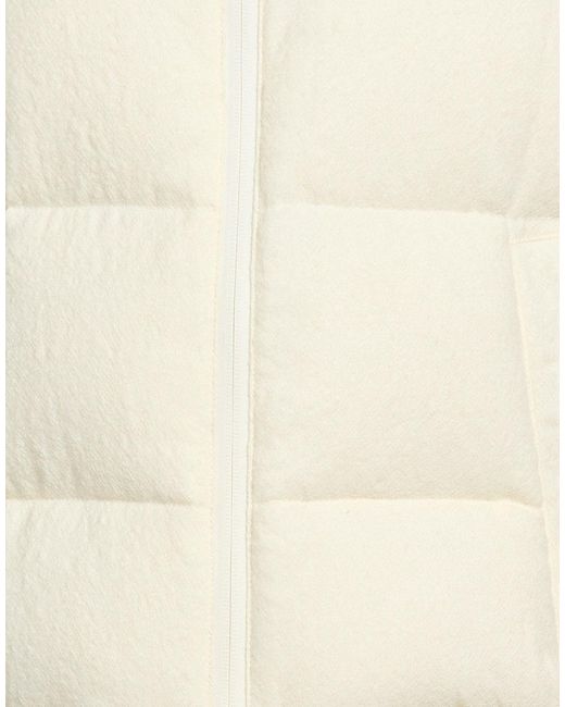 Paltò Natural Puffer Virgin Wool
