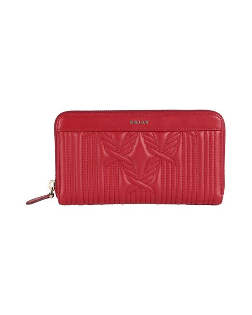 Bally Red Wallet