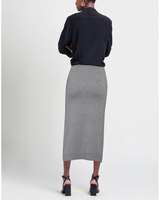 Pennyblack Gray Midi Skirt
