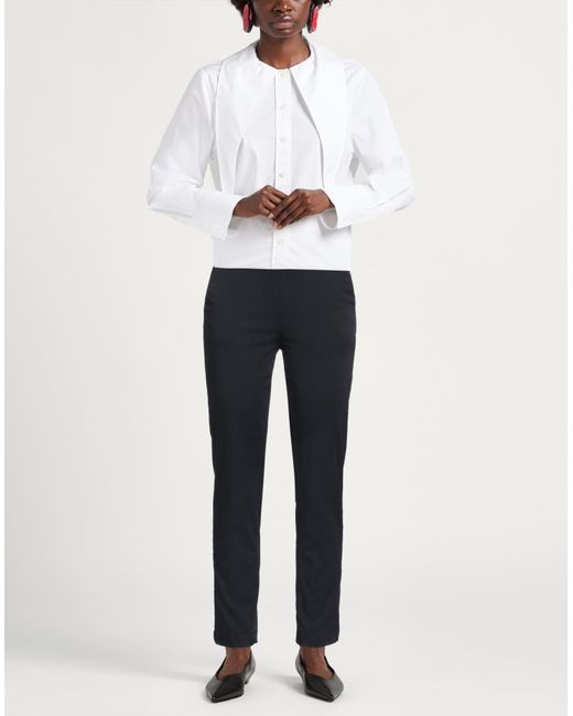 Liu Jo Blue Pants Cotton, Elastane