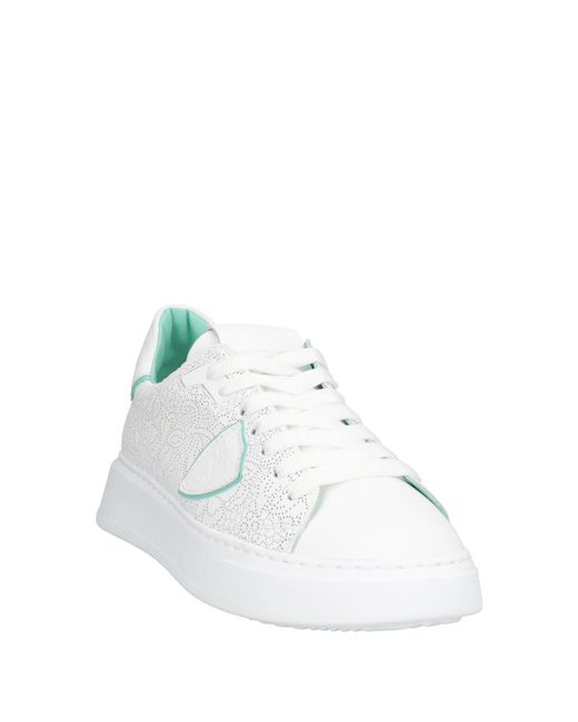 Philippe Model White Trainers