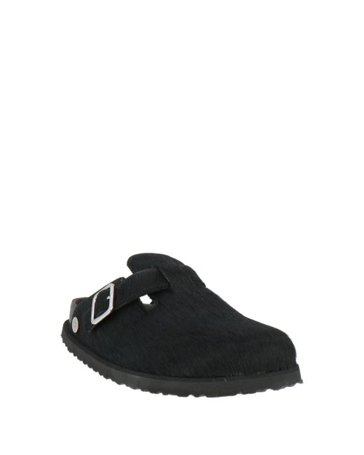 1774 BIRKENSTOCK Black Mules & Clogs Leather