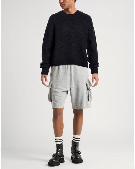 Uma Wang Blue Sweater Alpaca Wool, Virgin Wool, Polyamide, Elastane for men