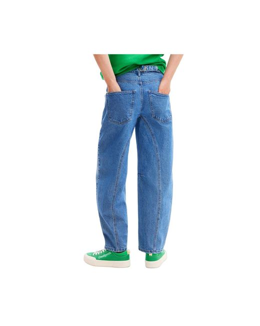 Pantalon en jean Desigual en coloris Blue
