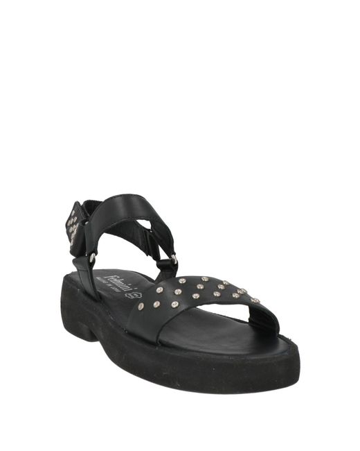 Felmini Black Sandals Calfskin