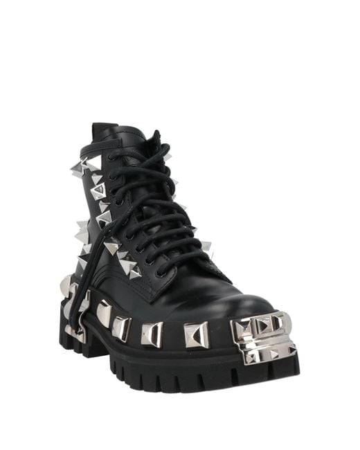 Dolce & Gabbana Black Ankle Boots