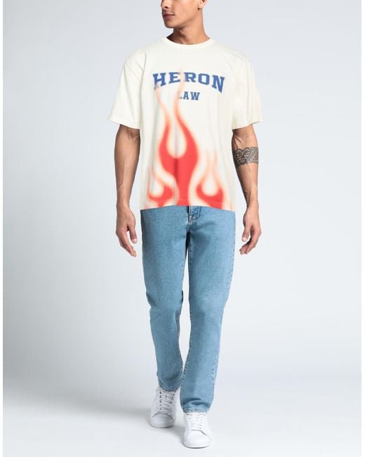 T-shirt di Heron Preston in White da Uomo