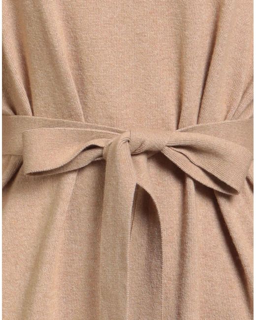 Ottod'Ame Natural Midi Dress Merino Wool, Viscose, Polyamide, Cashmere