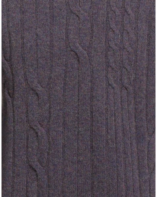 Daniele Fiesoli Blue Sweater Merino Wool for men