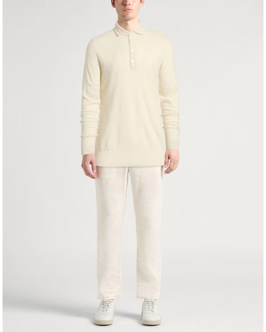 Pullover di Lardini in White da Uomo
