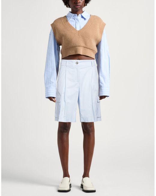 Peserico Blue Shorts & Bermudashorts