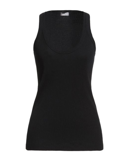 Brunello Cucinelli Black Tank Top Cotton