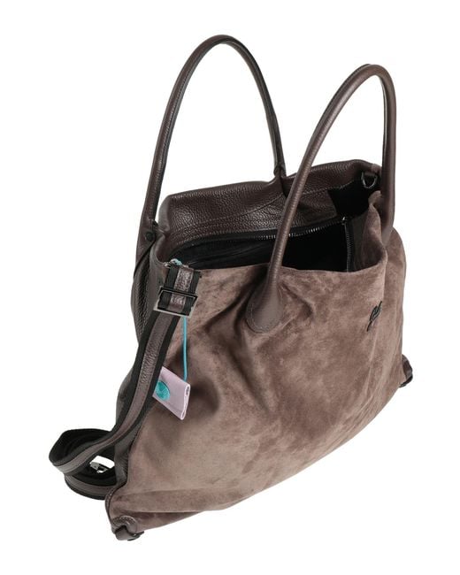 Gabs Brown Dark Handbag Calfskin