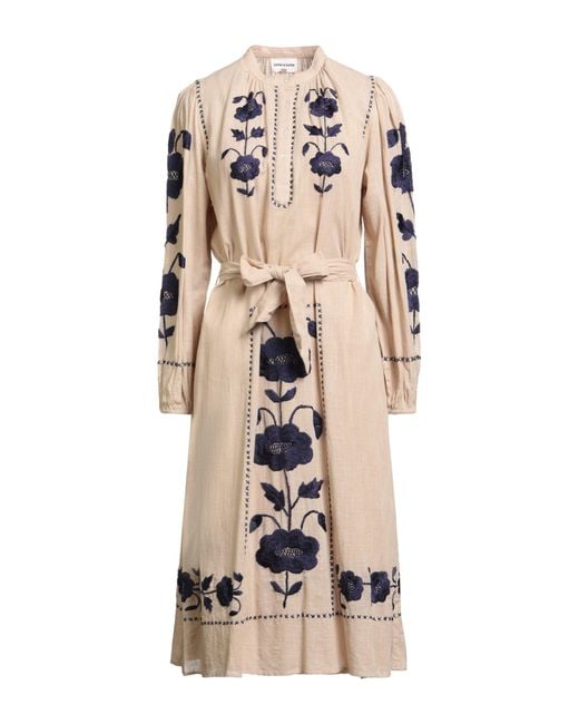 Antik Batik Natural Midi Dress