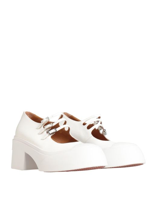 Marni White Pumps