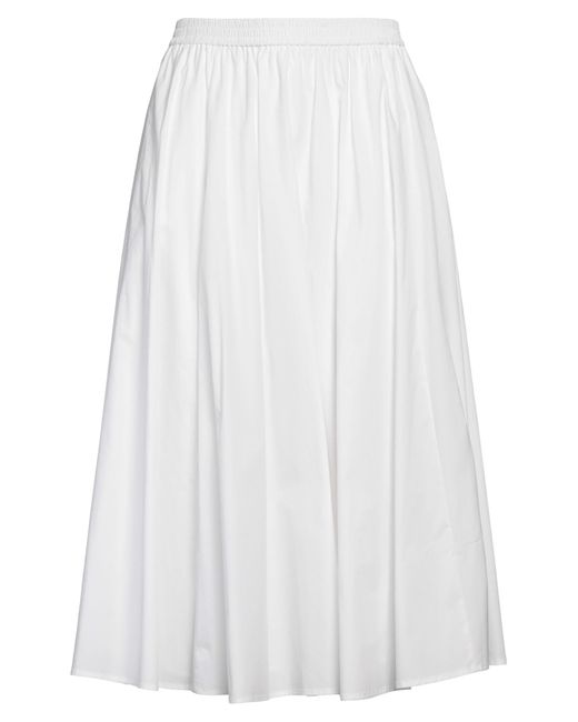 MICHAEL Michael Kors White Midi-Rock