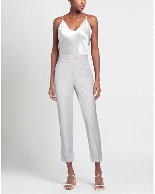 Patrizia Pepe Gray Trouser