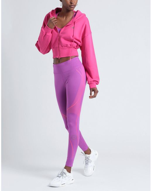 Felpa di Adidas By Stella McCartney in Pink