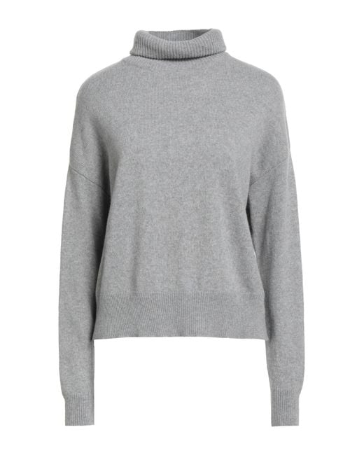 Aragona Gray Turtleneck Cashmere
