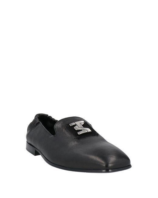 Mocassino di MICH SIMON in Black da Uomo