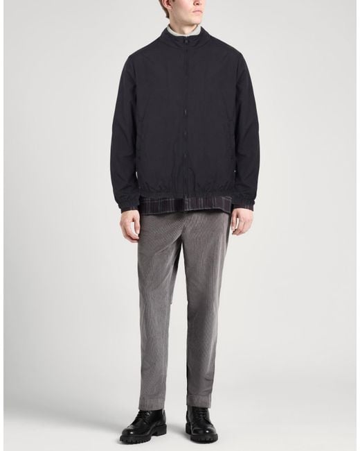 Fedeli Blue Jacket Polyester for men
