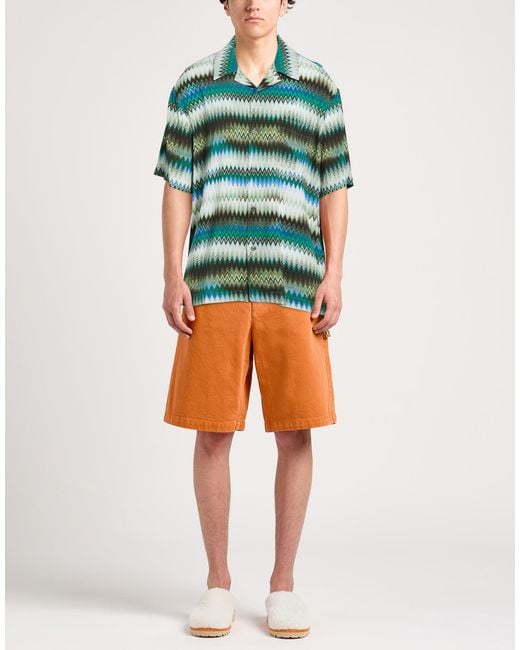 Missoni Green Shirts for men