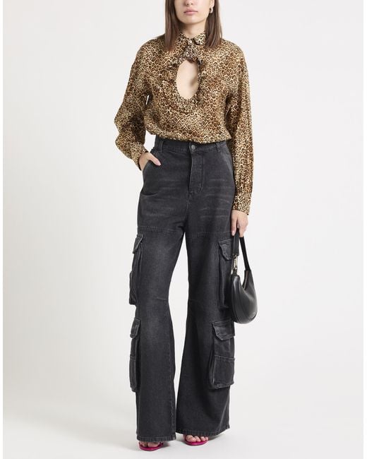 DSquared² Brown Top Cotton
