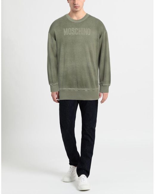 Moschino Green Jumper for men