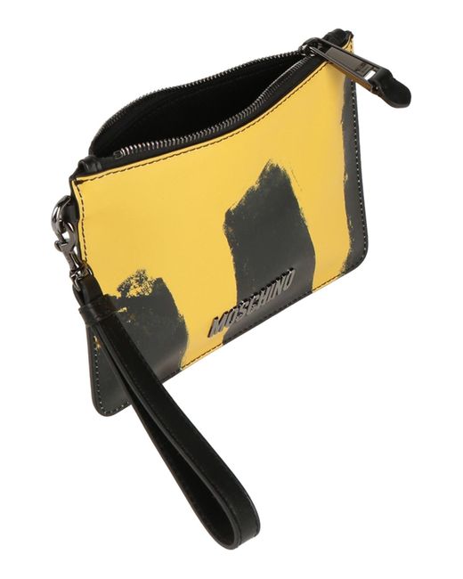 Moschino Yellow Handbag for men