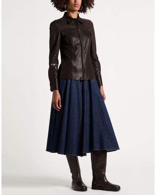 Akris Black Shirt Lambskin