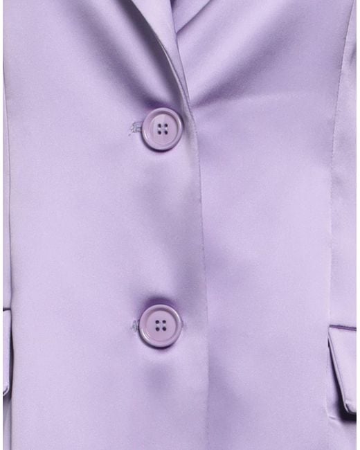 Semicouture Purple Blazer