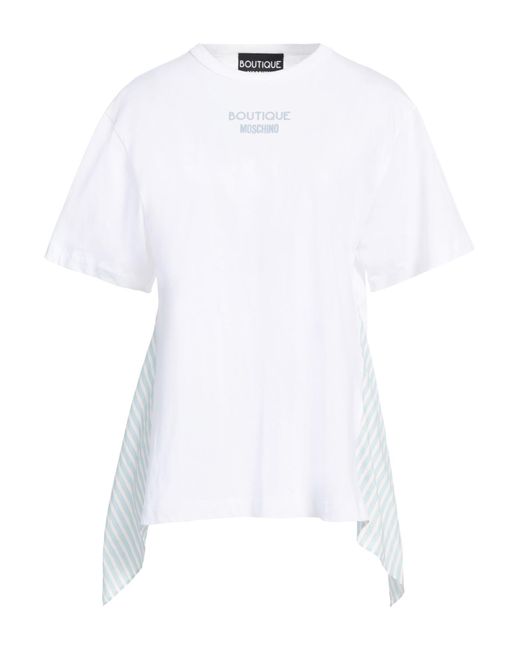 Boutique Moschino White T-shirts