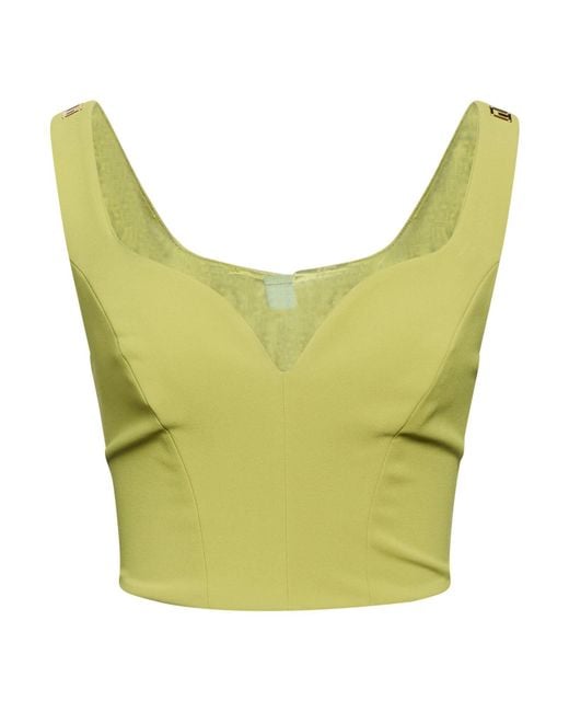 Elisabetta Franchi Green Top